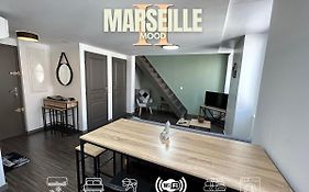 Marseille Mood II - Centre ville - calme - Duplex - 5 couchages - cuisine complète